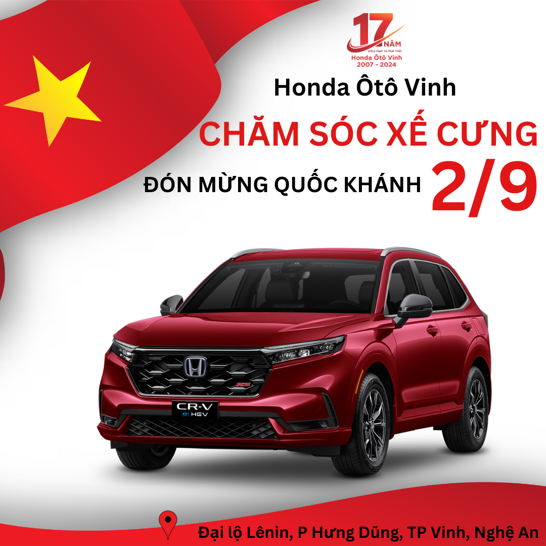 CÁC BỘ PHẬN CẦN BẢO DƯỠNG TRƯỚC KHI ĐI CHƠI LỄ 2/9 